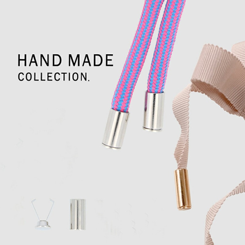 コードキャップ(挟み込み) 9mm用  シルバー 2個入り