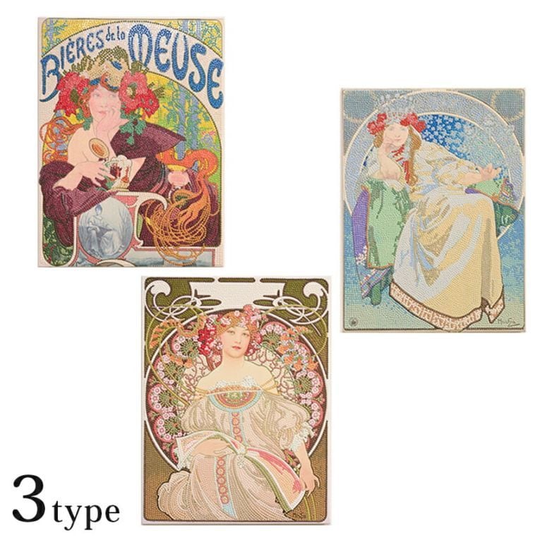 ダイヤモンドフィックス MUCHA 30×40cm