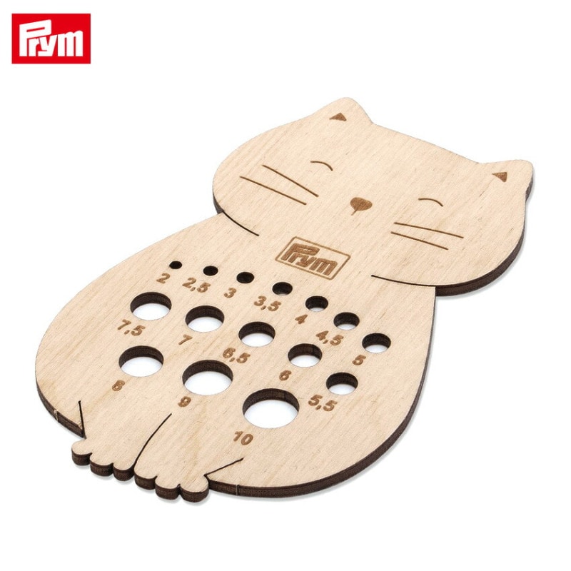 Prym プリム ニッティングピンゲージ ネコ型 2mm～10mm