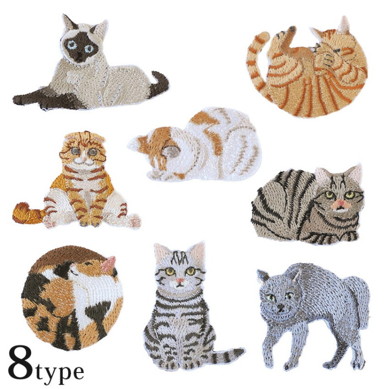 ハマナカ ねこNEKO! ワッペン