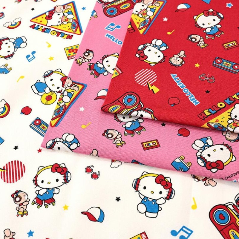 ハローキティ 生地 ビニールレザー サンリオ ハローキティ