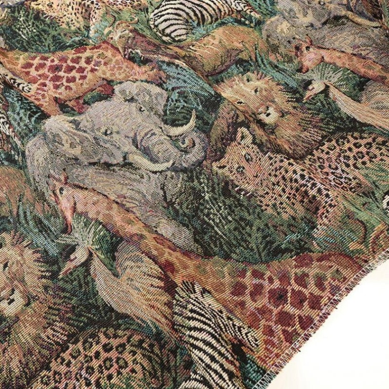 ゴブラン生地 アニマル 145×95cm カットクロス