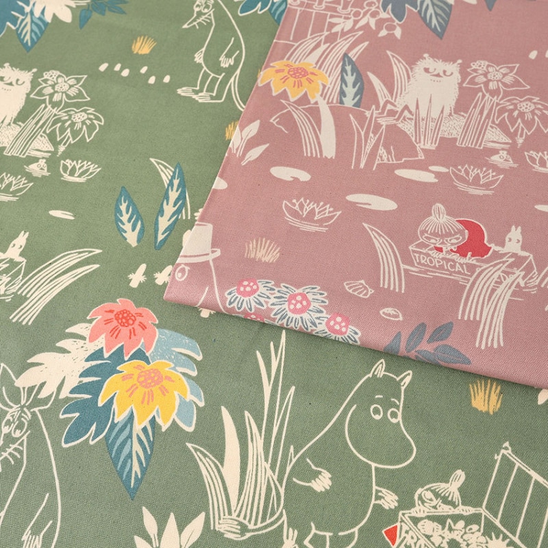 ムーミン×河東梨香 ムーミン谷のジャングル オックス 50cm単位