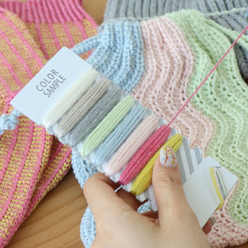 オリムパス COLORSAMPLE(カラーサンプル) 自然のつむぎSEN