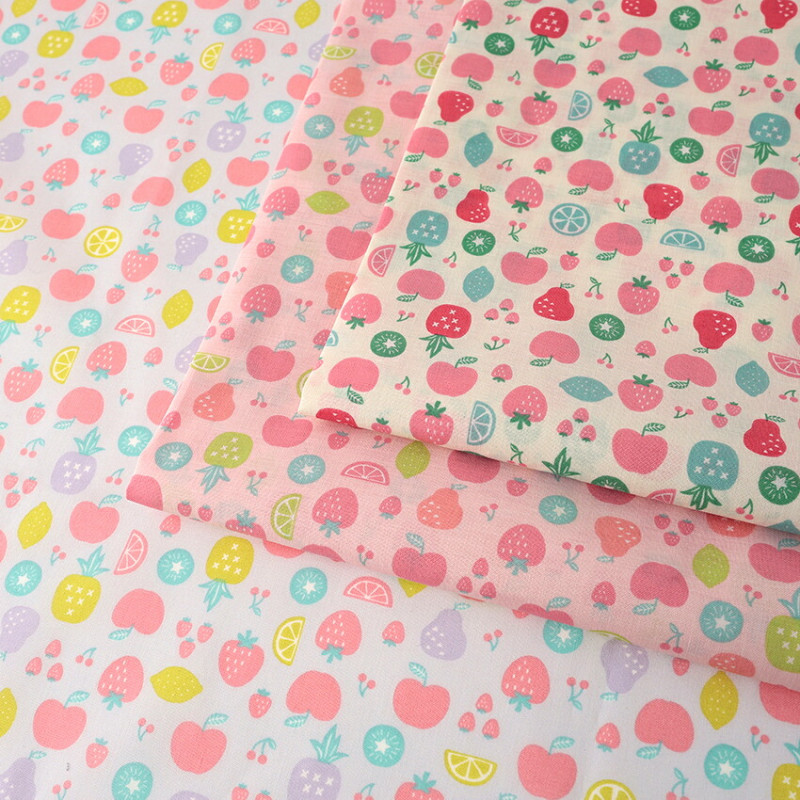 プチフルーツ 顔料プリント スケア 50cm単位