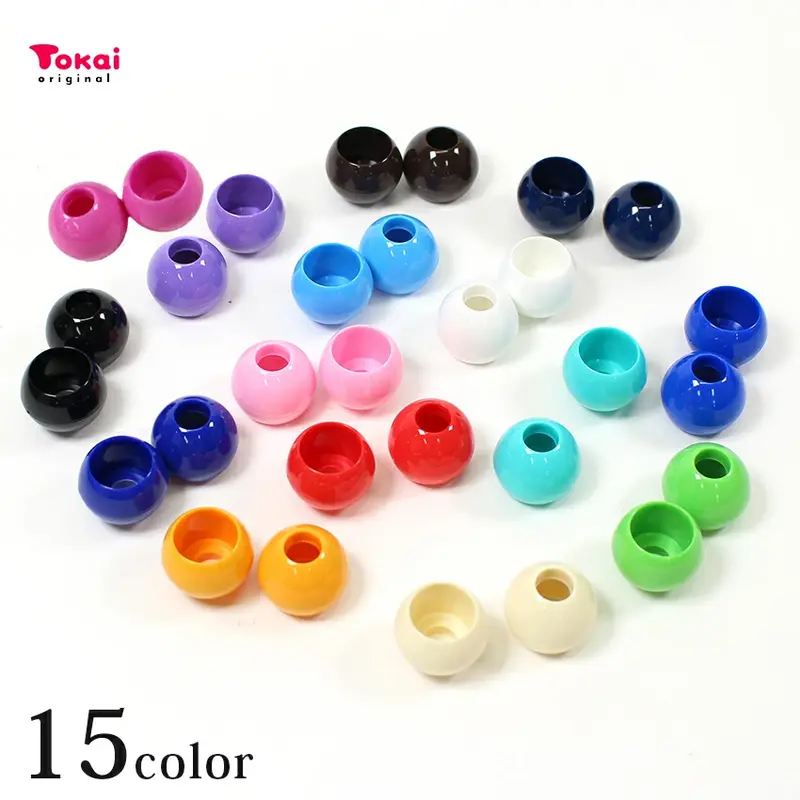 CraftCafe プラ丸カン 24mm カラーループエンド 2個入