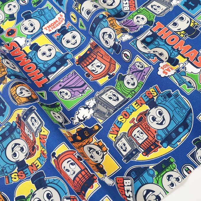 きかんしゃトーマス ステッカー柄 オックス 50cm単位