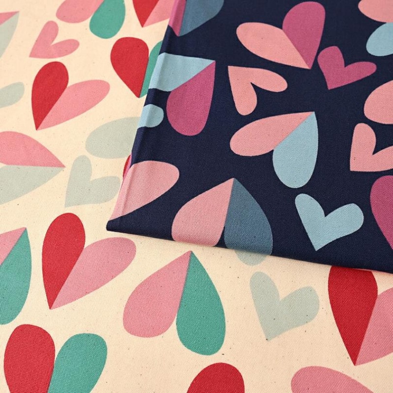 Retro Charm ハート オックス 50cm単位