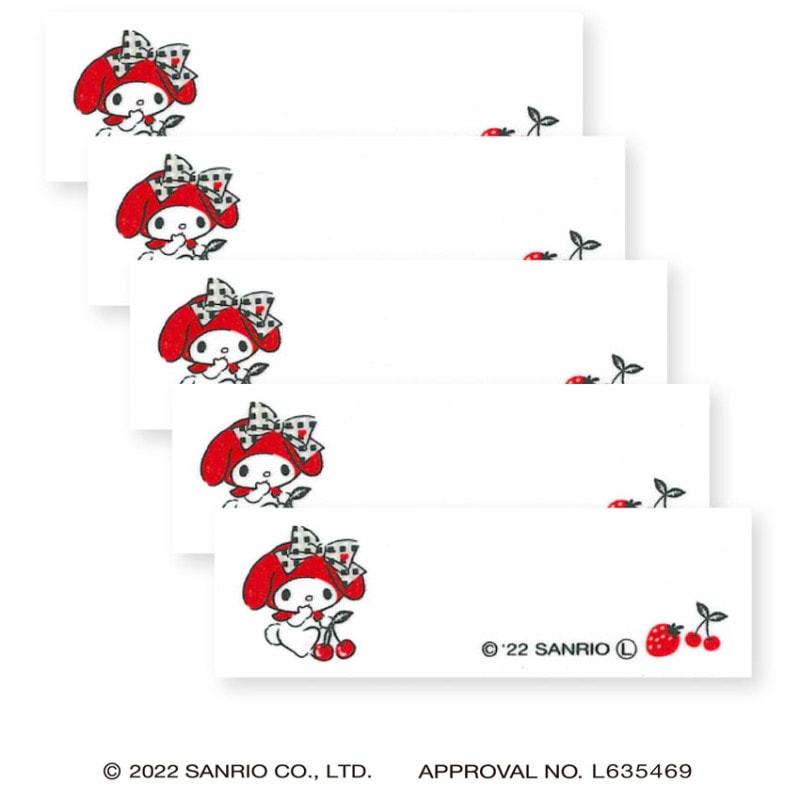サンリオ ネームラベル ネームテープ マイメロディ RIO-3113