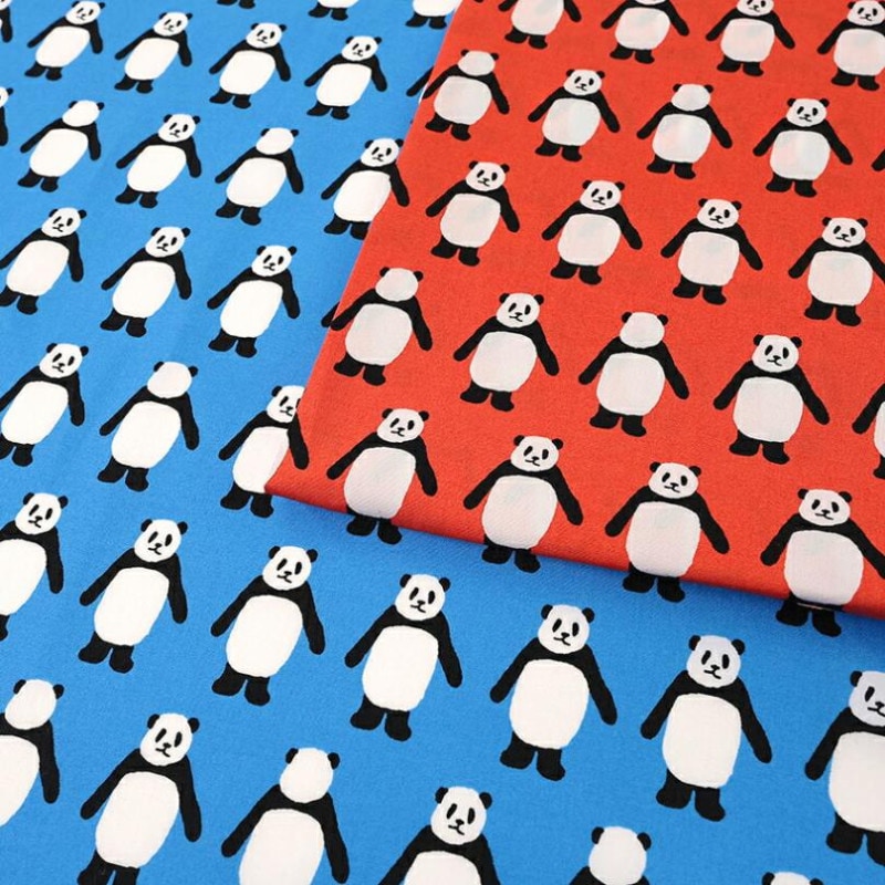 こっちむいてPANDA ブロード 50cm単位