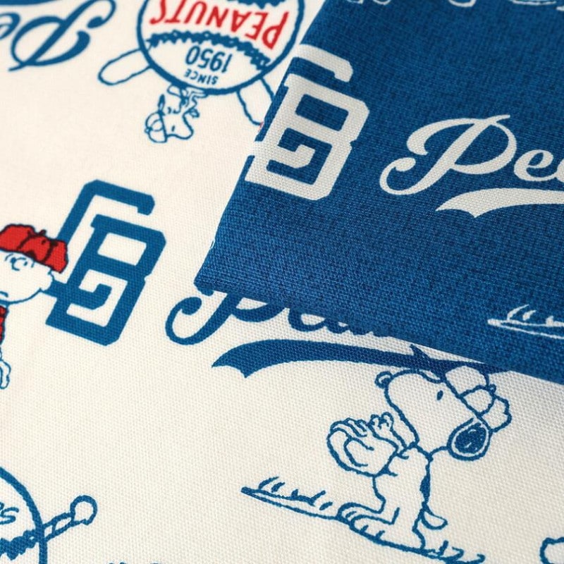 ピーナッツ スヌーピー ベースボール オックス 50cm単位