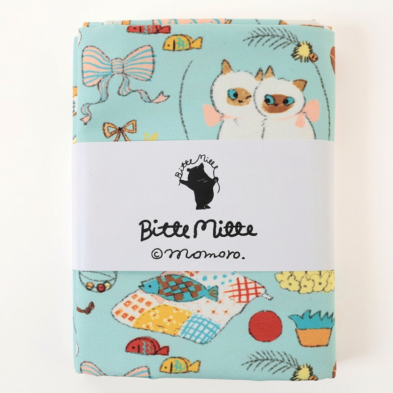 Bitte Mitte ねこの持ち物 50cm カットクロス