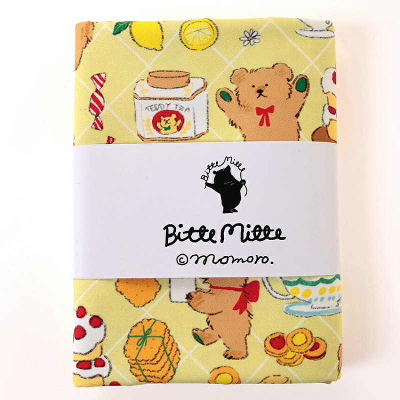 Bitte Mitte クマと紅茶 50cm カットクロス