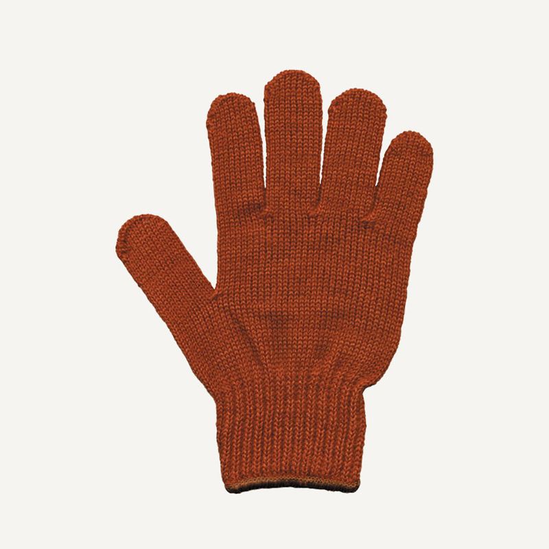 カラー手袋 66茶