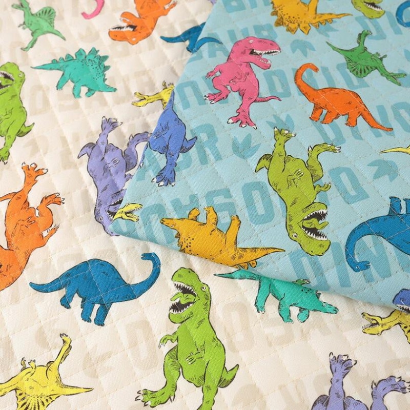 カラフル恐竜 オックスキルト 50cm単位