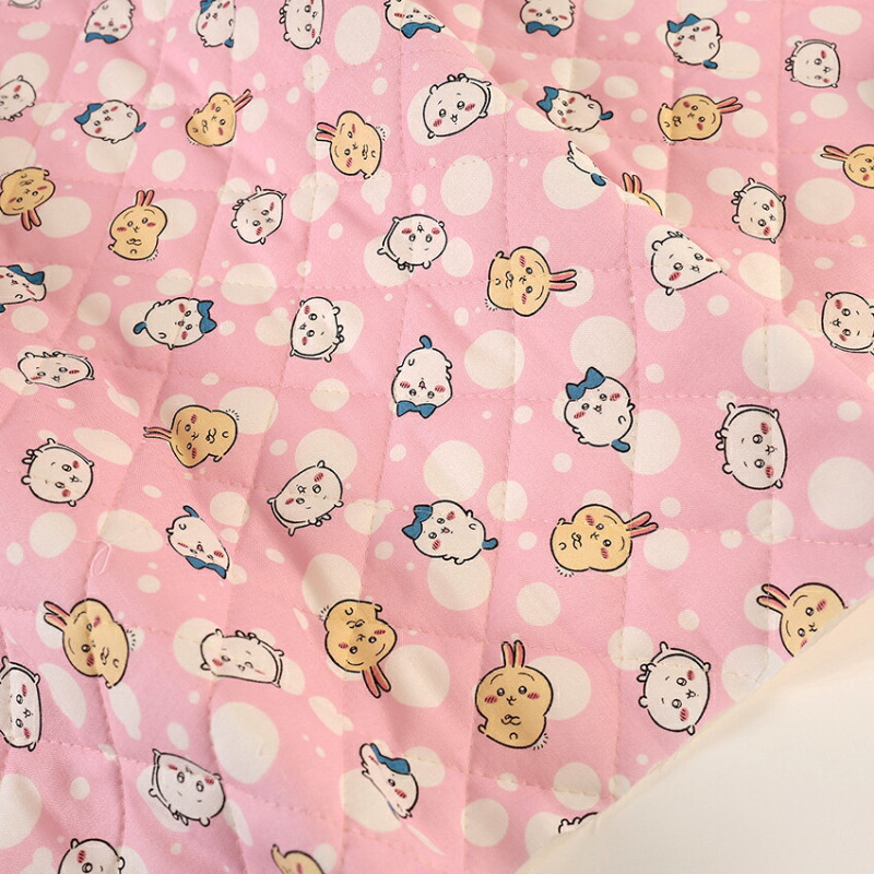 ちいかわ ドット柄 シーチングキルト 50cm単位