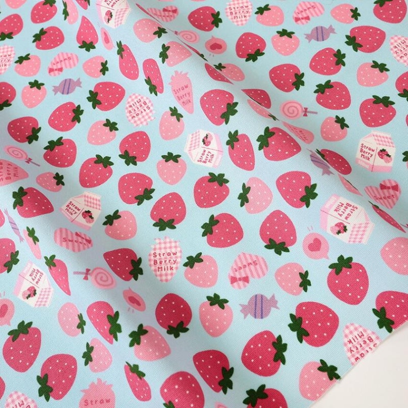 お気に入りシリーズ ストロベリーミルク ブルー オックス 50cm単位