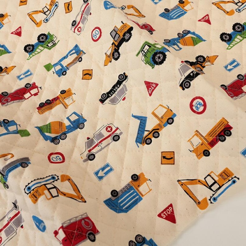 お気に入りシリーズ はたらく車たち オックスキルト 50cm単位