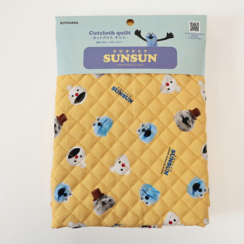 パペットスンスン フェイス オックスキルト 50cm カットクロス