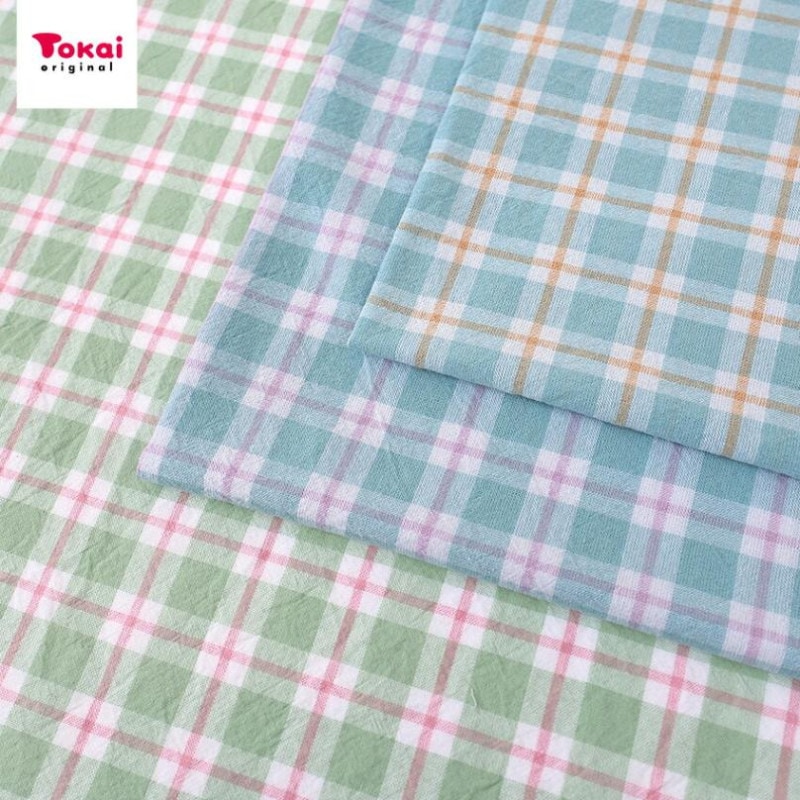 先染め そよ風チェック 小 50cm単位