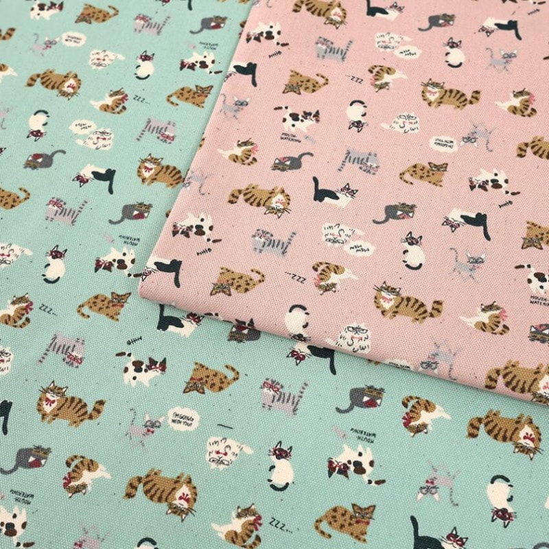 ちびプリ めがね猫 オックス 50cm単位