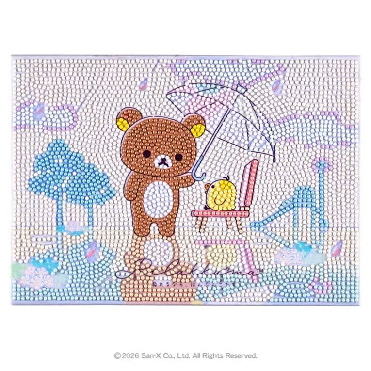 ダイヤモンドフィックスキット 雨のち晴れのリラックマ2 DFB5-RK002/B5