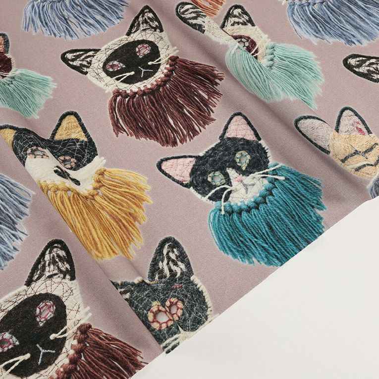 生地,□柄で選ぶ,動物・恐竜・昆虫,猫柄 | 手芸用品の卸売りサイト