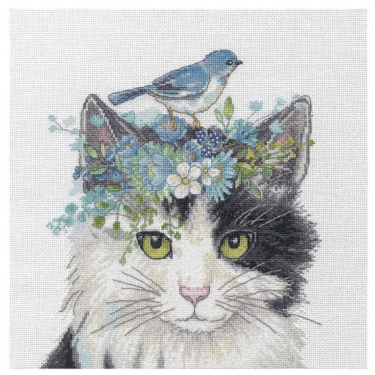 刺しゅう・刺し子・こぎん刺し,輸入キット,絵画,動物 | 手芸用品の