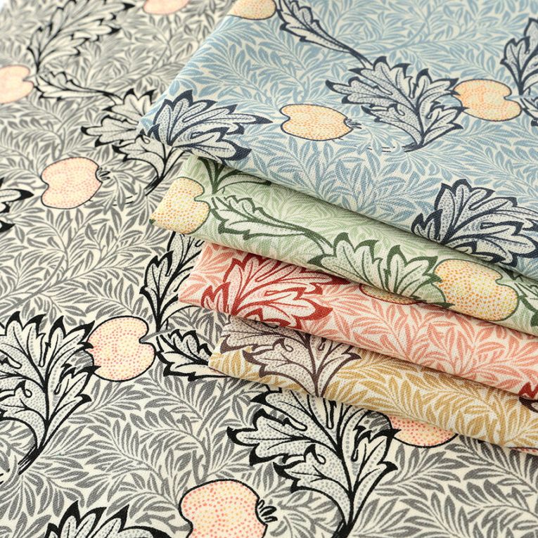 【在庫限り】V&A Fabric Collection  Apple シーチング 50cm単位