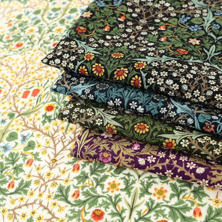 【在庫限り】V&A Fabric Collection Blackthorn シーチング 50cm単位