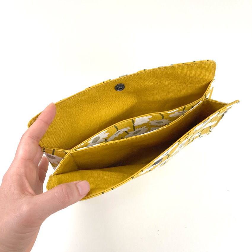 作り図 かんたんマチ付 ぺたんこポーチ | 55円作り図 | 手芸用品の