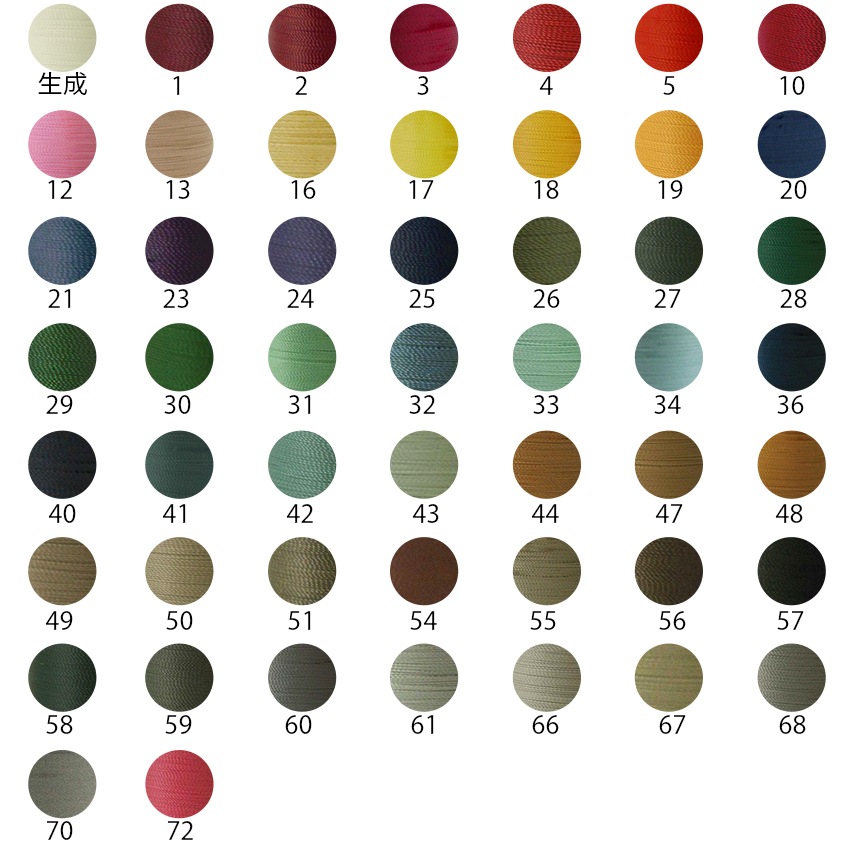 レオナミシン糸　50/200m　全101色