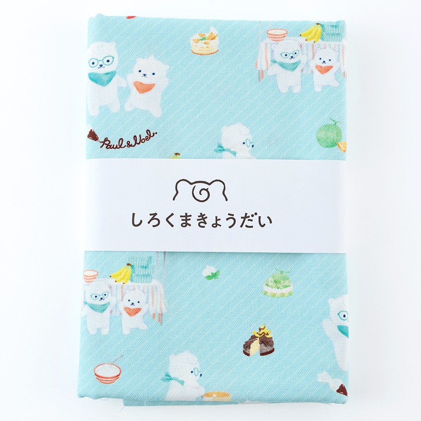 しろくまきょうだい ケーキやさん オックス 50cm カットクロス