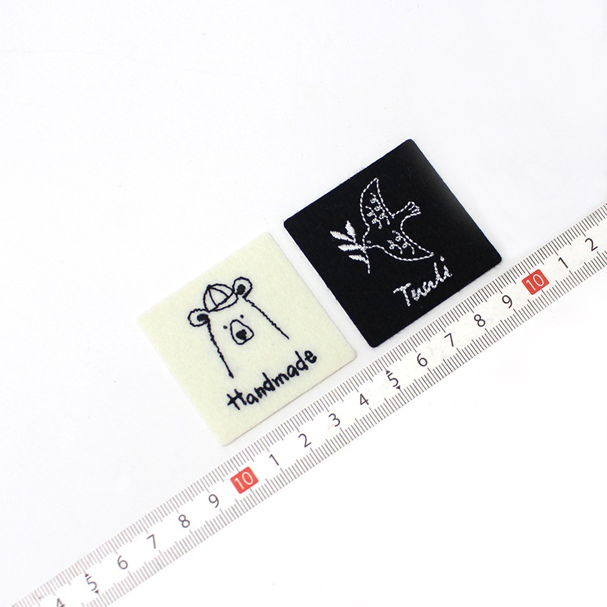ハマナカ 刺繍タグ 動物