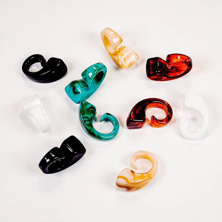 【お買い得品】アクリルフックパーツ 貼付 2ヶ