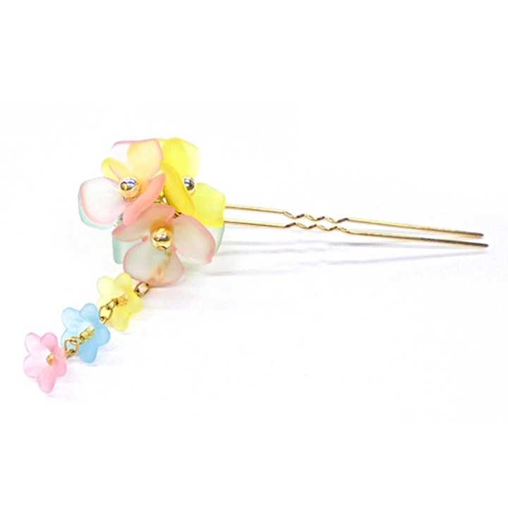 ビーズキット 京・花手まり かんざし 小手毬 BK-98