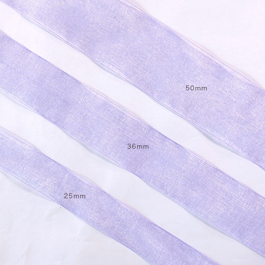 オーガンジーリボン 巾25mm(50cm単位)