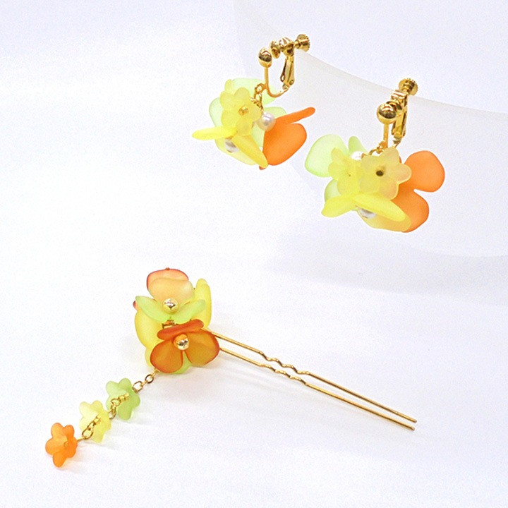 ビーズキット 京・花手まり かんざし カンナ BK-99