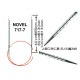 addi メタル輪針 NOVEL 80cm(2.00mm(0号)～3.50mm(5号)) 717-7