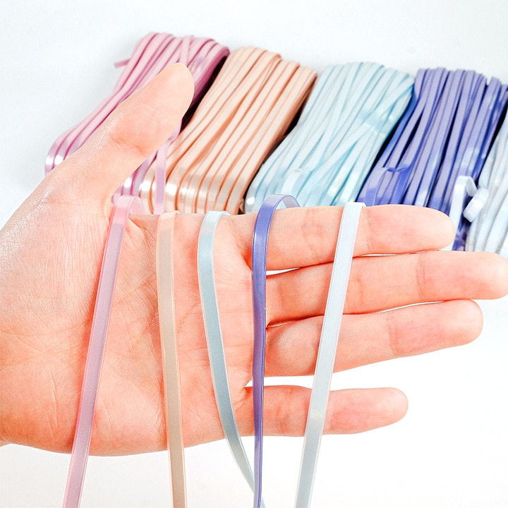 イロハコード(ハワイアンコード) 5mm幅 30m入 パウダーカラー 全5色