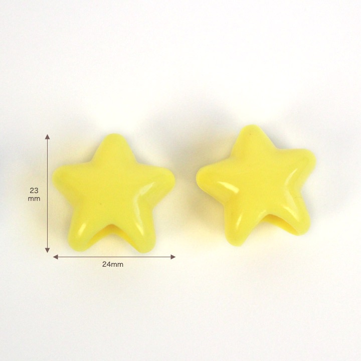 CraftCafe ゆめふわ 星形 ループエンド 2個入り