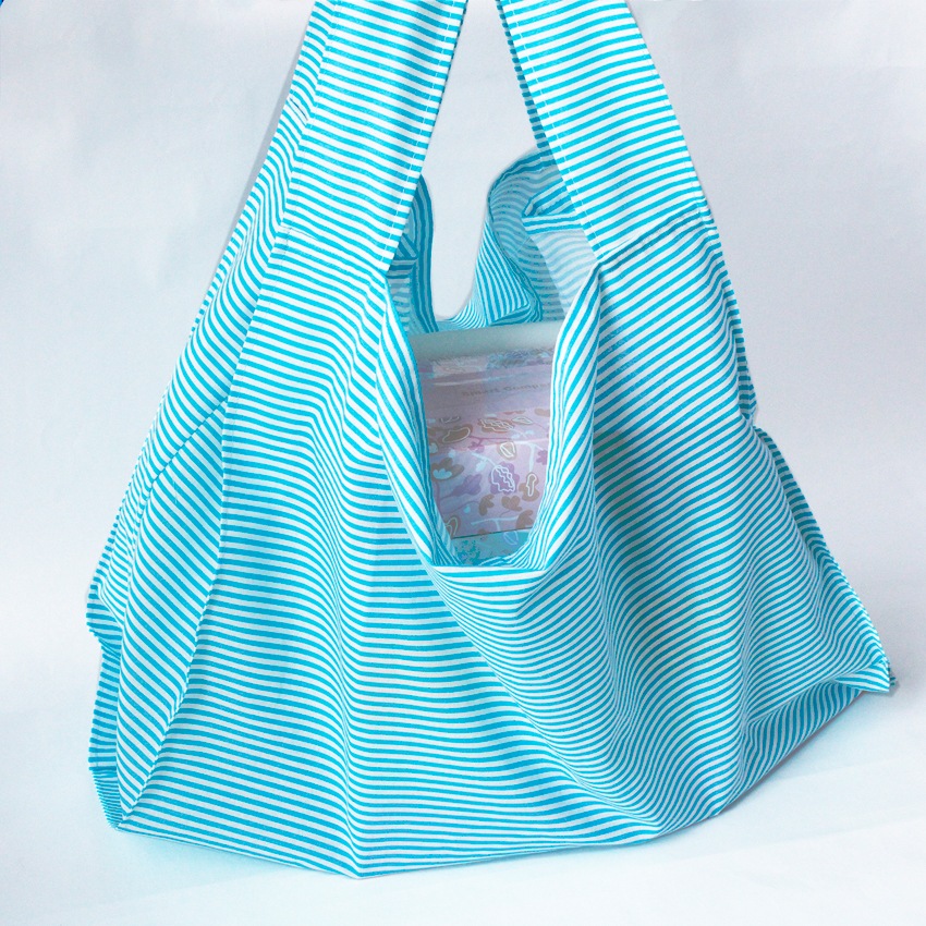 作り図 毎日エコバッグ