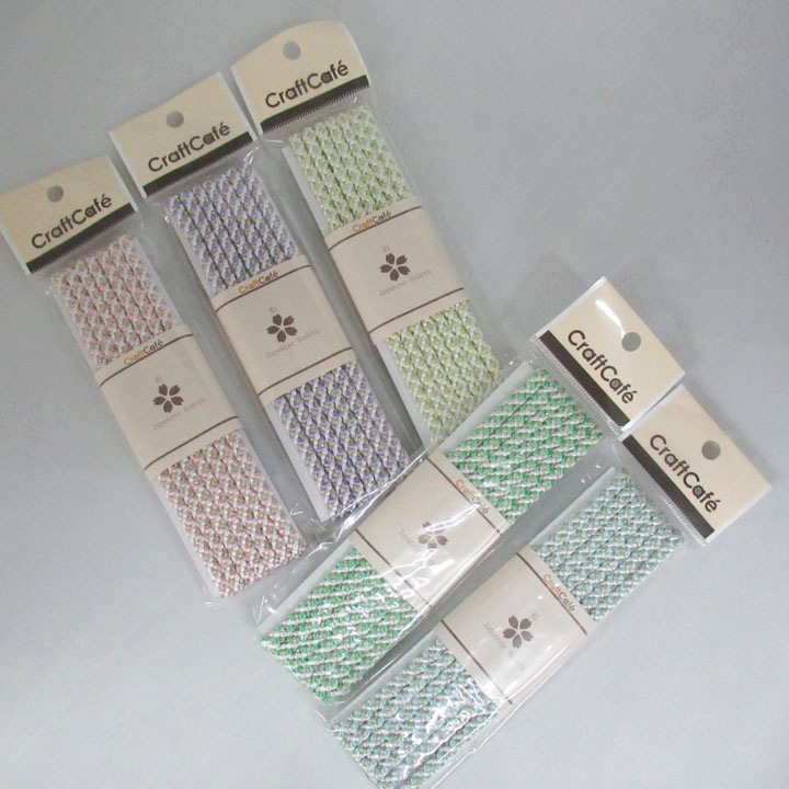CraftCafe 江戸打紐(パステルカラー) 2mカット