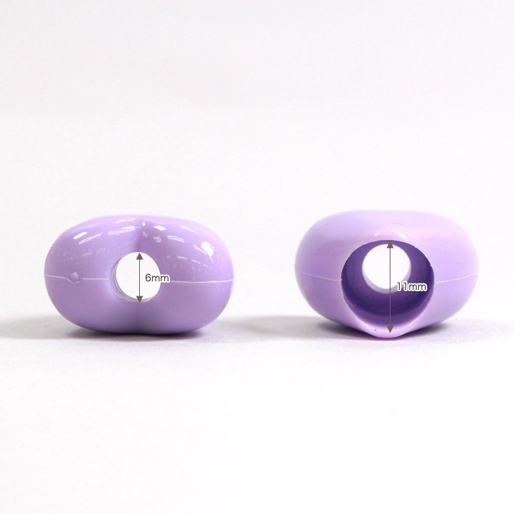 CraftCafe ゆめふわ ハート形 ループエンド 2個入り