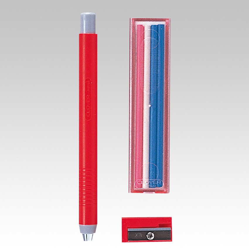 クロバー ノック式チャコペル3色セット 24-091