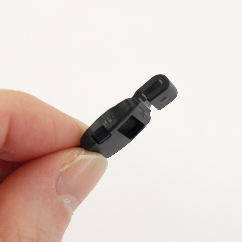 マスクバンド 黒 2個入