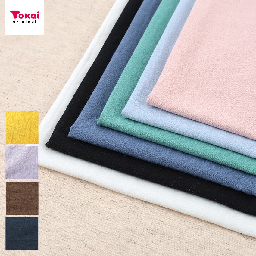CRA-SEW collection 綿麻シーティング Luna 無地 JCYー007 50cm単位