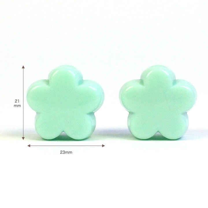 CraftCafe ゆめふわ 花形 ループエンド 2個入り