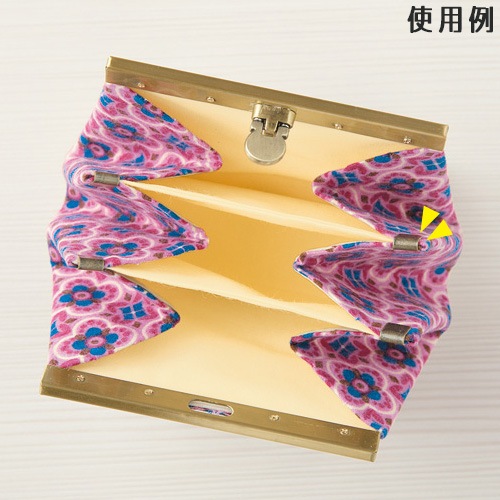 クラフト　副資材　バッグ・ポーチ材料 その他　爪金具 #335