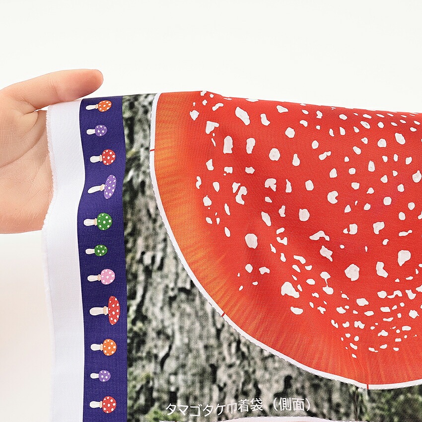 インクジェットパネル あやしいキノコ 108×95cm カットクロス | パネル